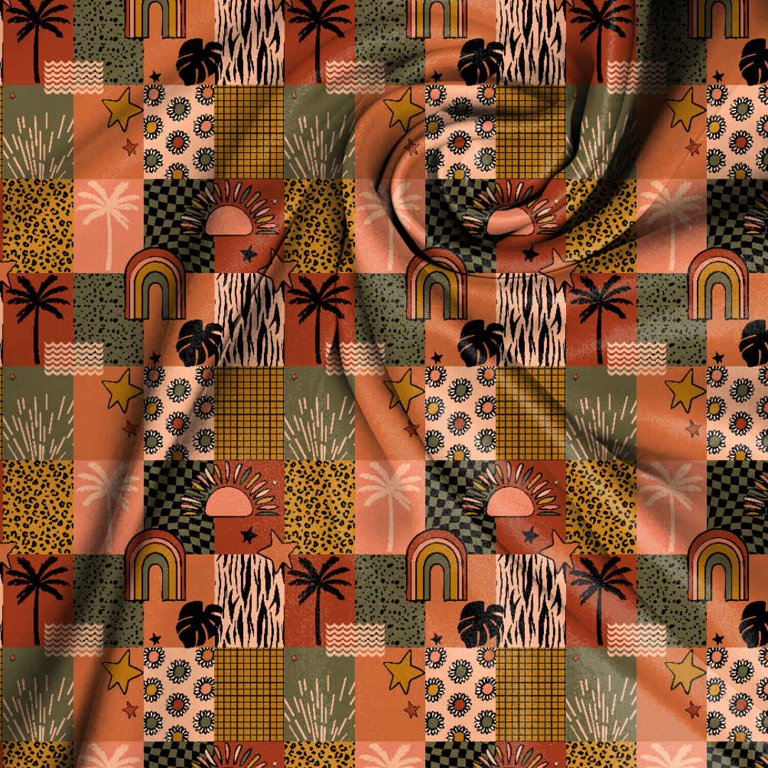 Tropical patchwork